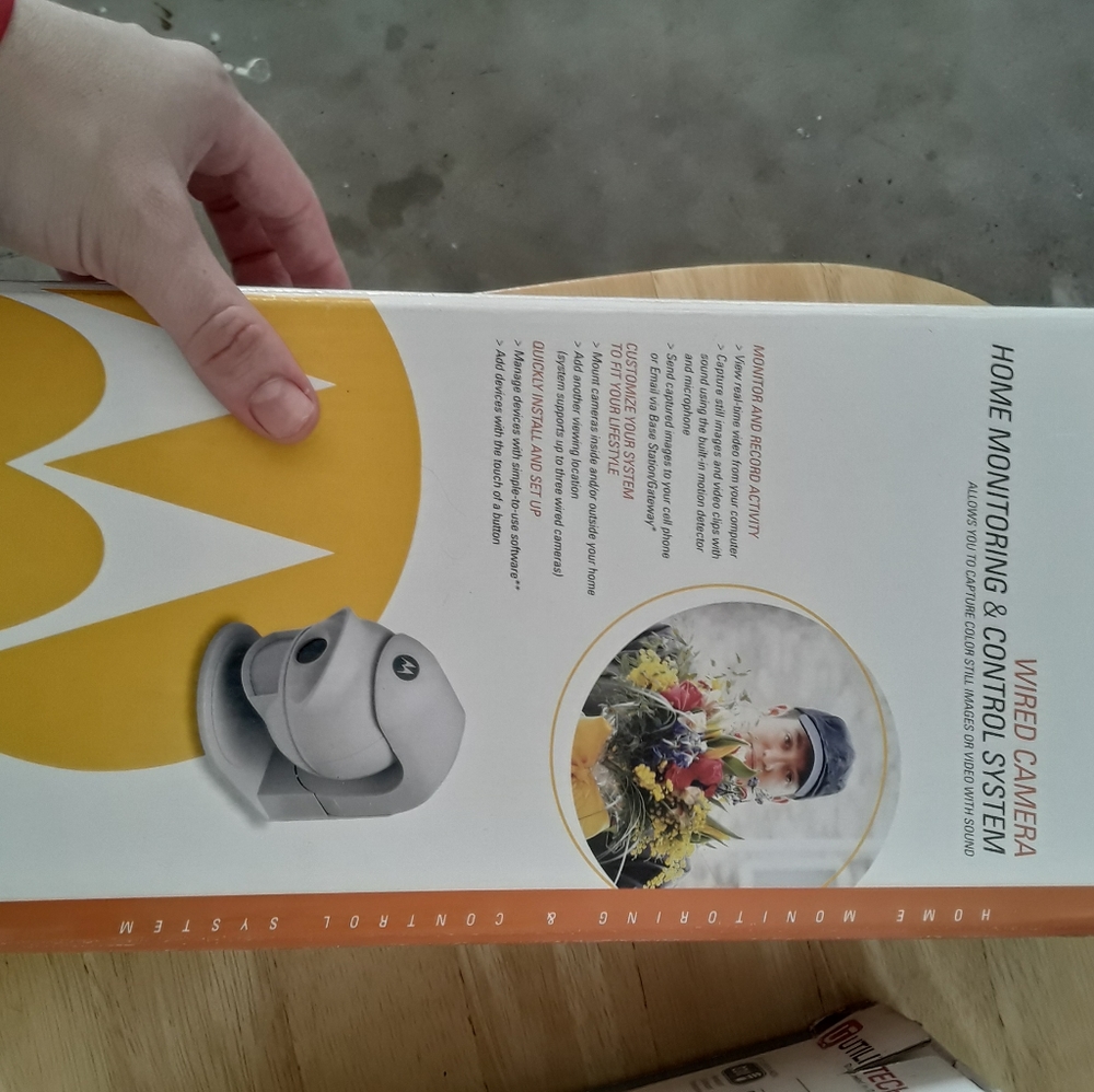 Motorola security cam